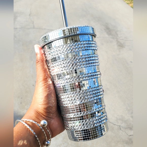 Other - Stainless steel Rhinestone/Mirrored Tumbler